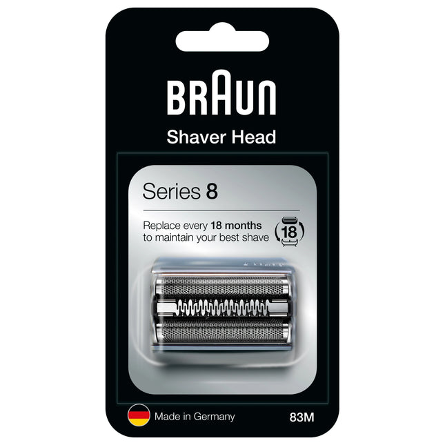 BRAUN - 83M - Shaver attachment - Series 8 - Cassette - Silver - 1 Piece image