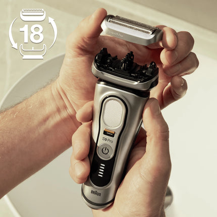 BRAUN - 94M - Shaver attachment - Series 9 Pro - Silver - 1 Piece image