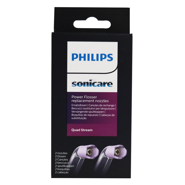 Philips - Attachment brushes - Sonicare - Quad Stream - 2 Pieces - White - HX3062 image