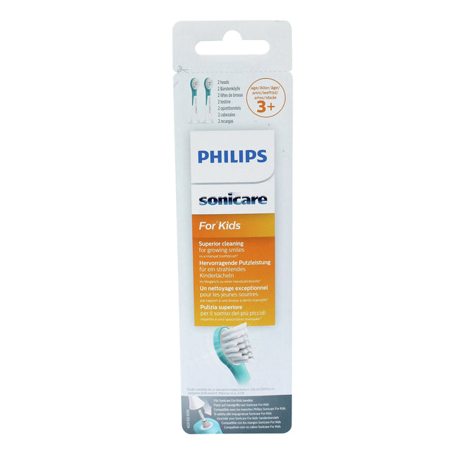 Philips - Attachment brushes - Sonicare - For Kids - 2 Pieces - White - HX6032 image
