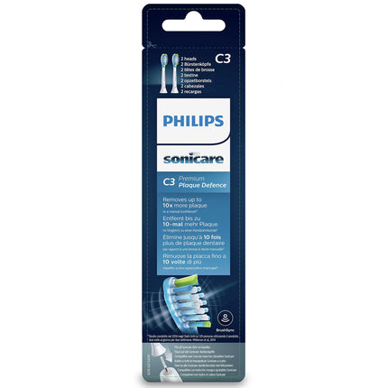 Philips - Attachment brushes - Sonicare C3 - Premium Plaque Defence - 2 Pieces - White - HX9042 image