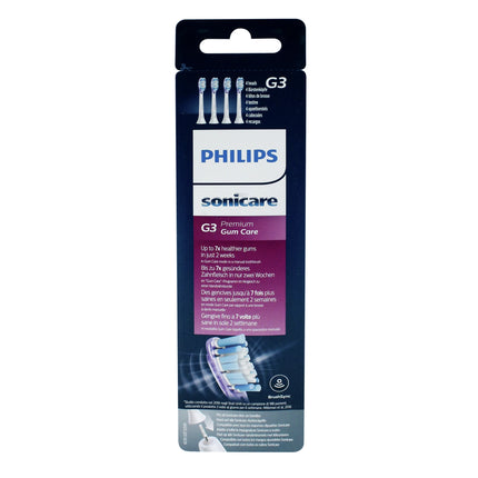 Philips - Attachment brushes - Sonicare G3 - Premium Gum Care - 4 Pieces - White - HX9054 image