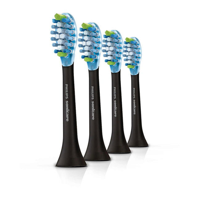 Philips - Attachment brushes - Sonicare C3 - Premium Plaque Defence - 4 Pieces - Black - HX9044 image