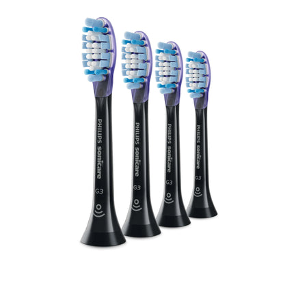 Philips - Attachment brushes - Sonicare G3 - Premium Gum Care - 4 Pieces - Black - HX9054 image