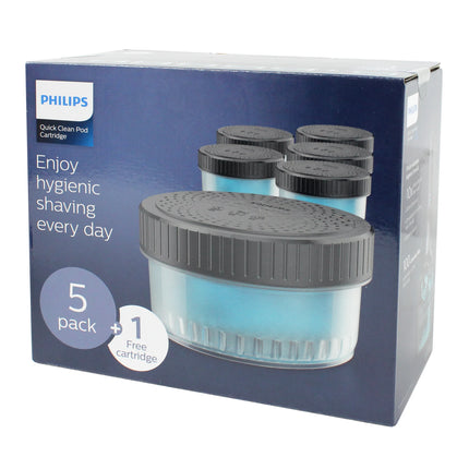 PHILIPS - Quick Clean Pod - CC16/50 - Shaver cleaner - 6 Pieces image