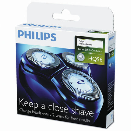 PHILIPS - HQ56 - Shaver attachment - Super Lift & Cut Series - 3 Stuks image