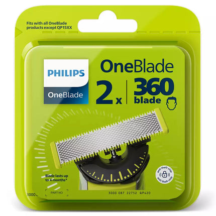 PHILIPS - QP420 - OneBlade 360 razor blades -  2 Pieces image