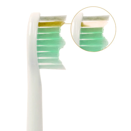 SCANPART - Attachment brushes - Active Clean - Compatible with Philips Sonicare - 4 Pieces - White - HX6064 image