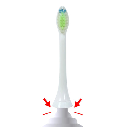 SCANPART - Attachment brushes - Active Clean - Compatible with Philips Sonicare - 4 Pieces - White - HX6064 image