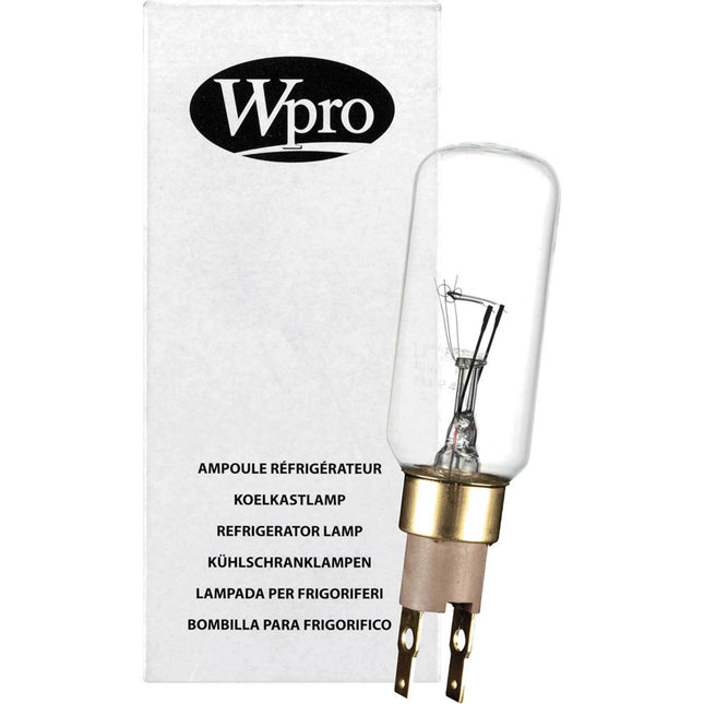 WPRO - Refrigerator Bulb - T-Click - 40 W -  - 2700 K - Bright - Bulb image