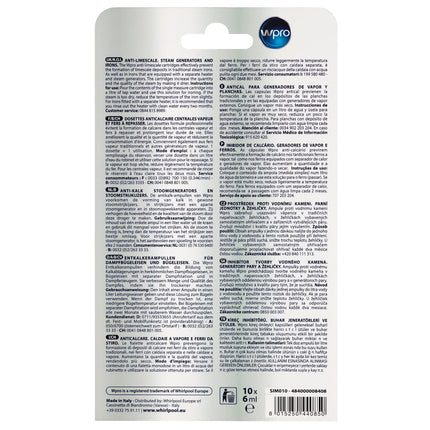 WPRO - Steam Iron Descaler - SIM010 - 10 Pieces image