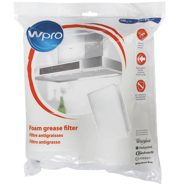 WPRO - filter in mousse 47 x 97 cm - UGF016 image