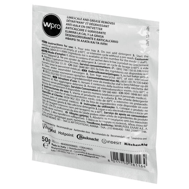 WPRO Descaler  - Multi Pack - Powder image