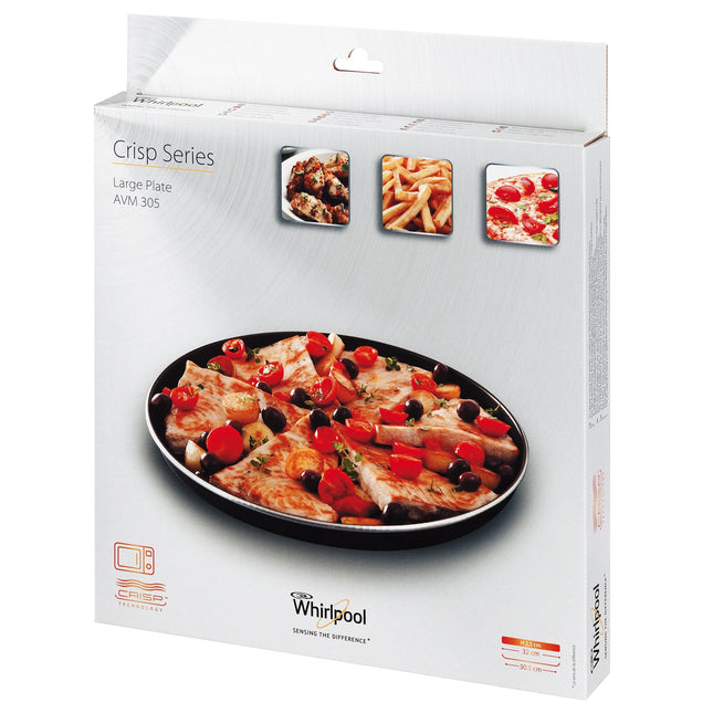 WHIRLPOOL - crisp plate large Ø30.5-32cm H2.5cm - AVM305 image