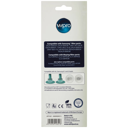 WPRO - refrigerator water filter internal - APP100 image