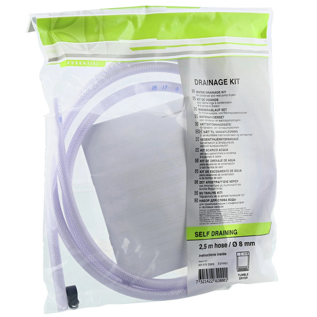 AEG - drain set condenser dryer 8mm 2.5m - E2YH01 image
