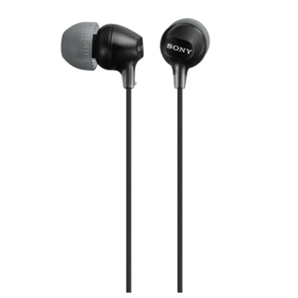 SONY - Earphone - Black - MDR-EX15AP - In-ear - 3.5 mm (M) image