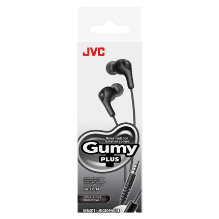 JVC - Earphone - Black - HA-FX7M - In-ear - 3.5 mm (M) image