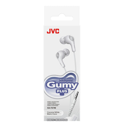 JVC - Earphone - White - HA-FX7M - In-ear - 3.5 mm (M) image