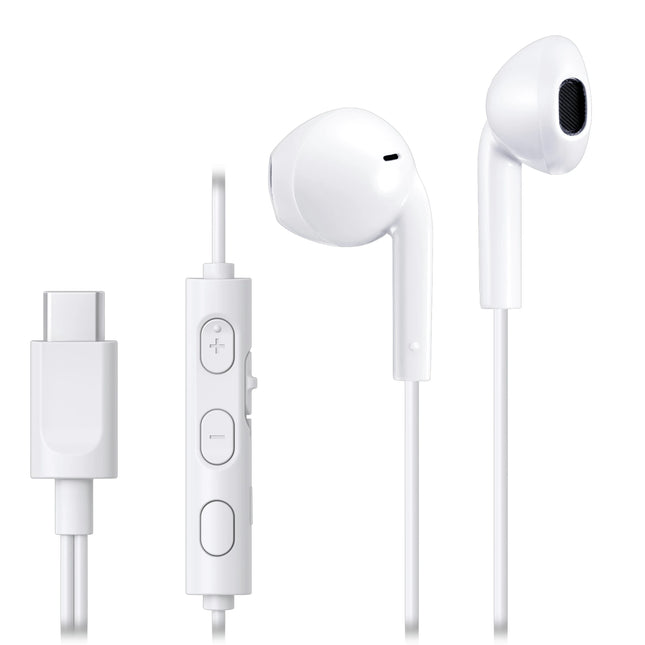 JVC - Earphone - White - HA-FR17UC - In-ear - USB-C (M) image