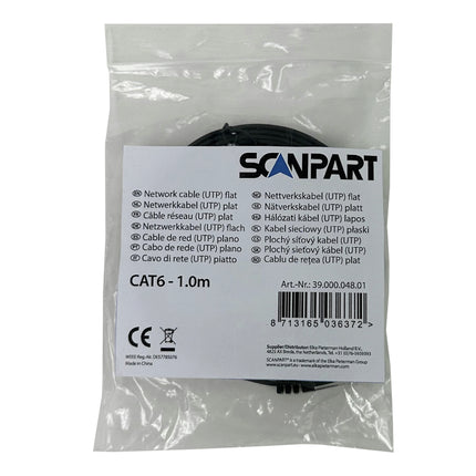 SCANPART - Network cable - UTP - RJ45 (Male) - RJ45 (Male) - 1.0 m image