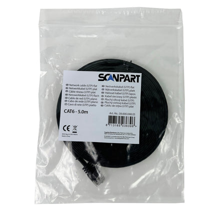 SCANPART - Network cable - UTP - RJ45 (Male) - RJ45 (Male) - 5.0 m image