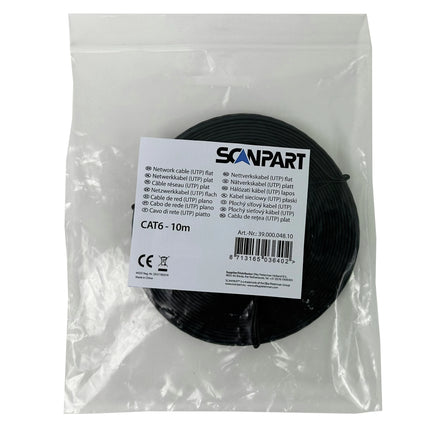 SCANPART - Network cable - UTP - RJ45 (Male) - RJ45 (Male) - 10 m image