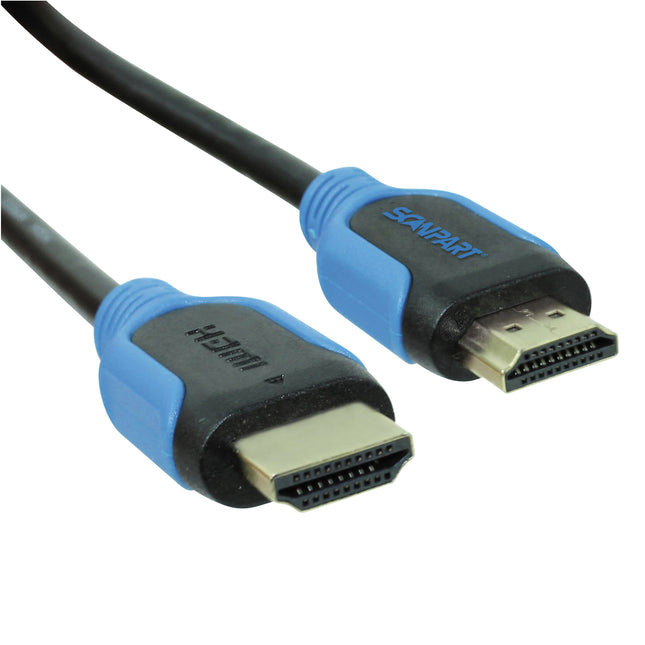 SCANPART - HDMI cable - HDMI (Male) - HDMI (Male) - 1.5 m image