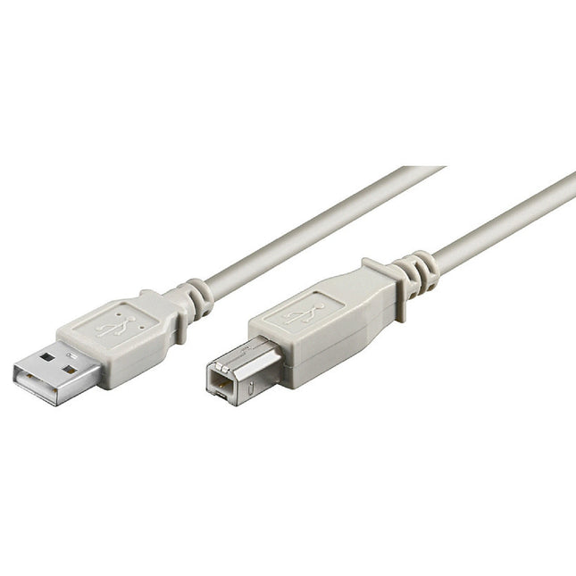 HOUSEBRAND - Data cable - Adapter cable - USB-A (Male) - USB-B (Male) - 1.8 m image