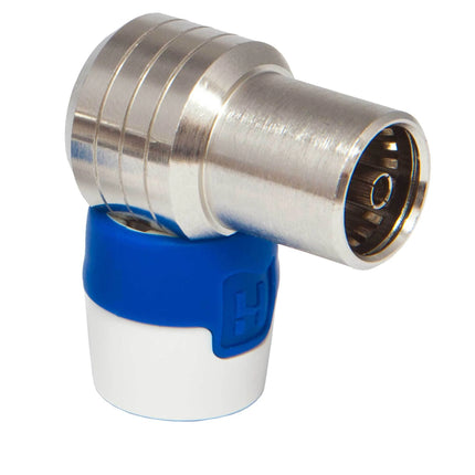 HIRSCHMANN - Plug - COAX -  COAX (Female) - Angle - Push on connector|KOKWI 5|Kabelkeur image