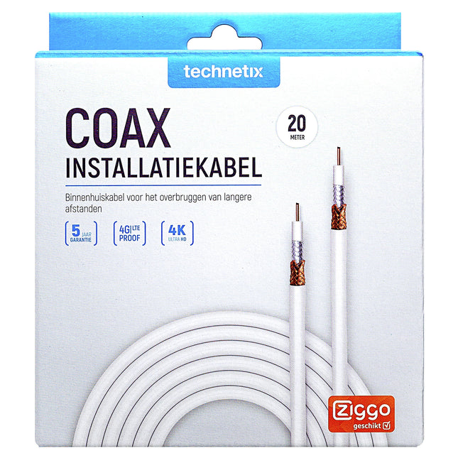 TECHNETIX - COAX Connection cable - COAX -  COAX - 20 m image