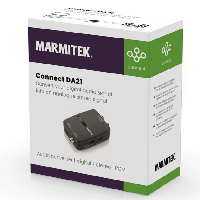 MARMITEK - Connect DA21 audio converter digital>stereo - DA21 image