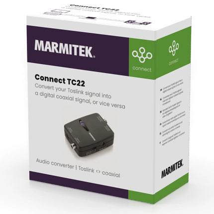 MARMITEK - Connect TC22 audio converter toslink-coax - TC22 image