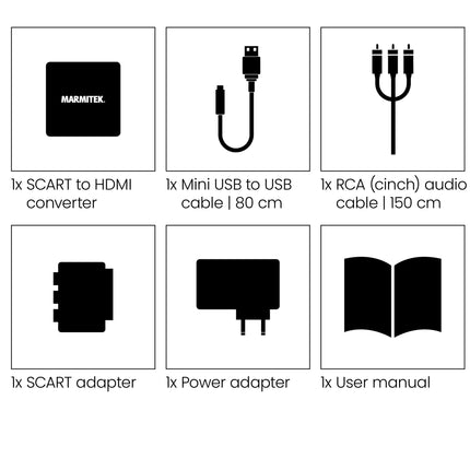 MARMITEK - Connect AH31 HDMI converter RCA/Scart>HDMI - AH31 image