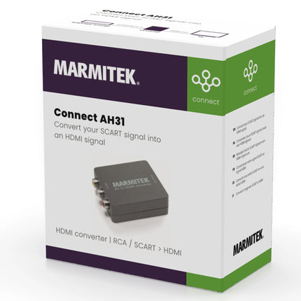 MARMITEK - Connect AH31 HDMI converter RCA/Scart>HDMI - AH31 image