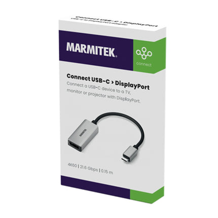 MARMITEK - adapter cable USB-C (M) - Displayport (F) image