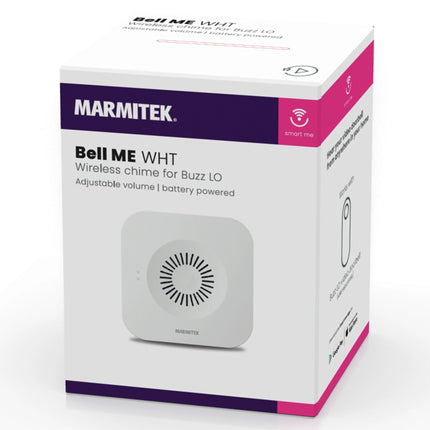 MARMITEK - Smart Me Wifi doorbell gong white - BellME image