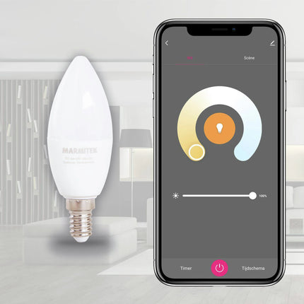 MARMITEK - Smart Me Wifi LED bulb E14 35W 380Lm - GlowSE image