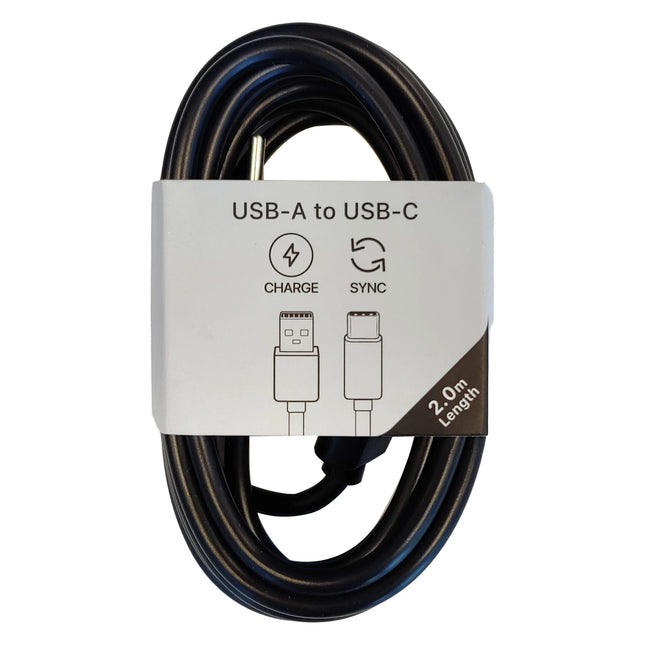MUSTHAVZ - Charging- and Data cable - USB-A (Male) - USB-C (Male) - 2.0 m image