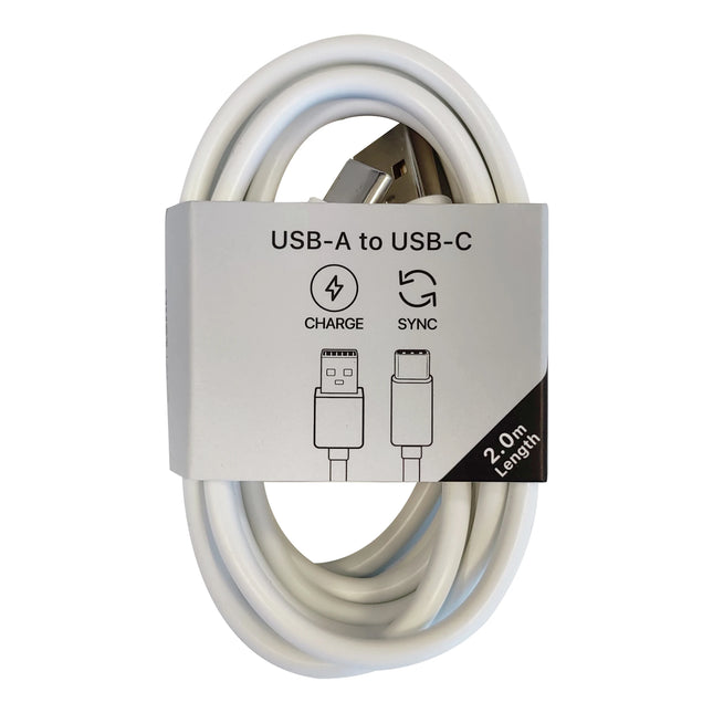 MUSTHAVZ - Charging- and Data cable - USB-A (Male) - USB-C (Male) - 2.0 m image