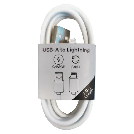 MUSTHAVZ - Charging- and Data cable - USB-A (Male) - Lightning (Male) - 1.0 m image