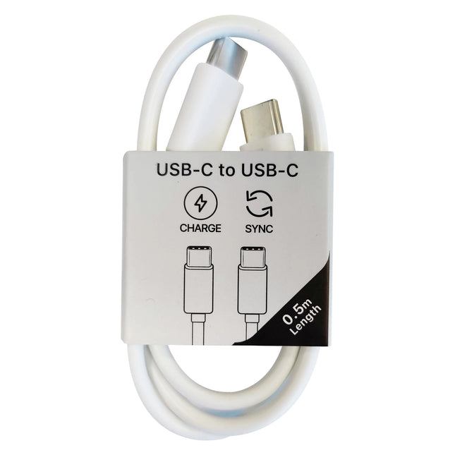 MUSTHAVZ - Charging- and Data cable - USB-C (Male) - USB-C (Male) - 0.5 m image
