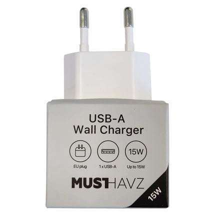 MUSTHAVZ - Charger - USB-A - 15 W - White image