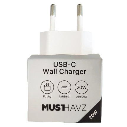 MUSTHAVZ - Charger - USB-C - 20 W - White image