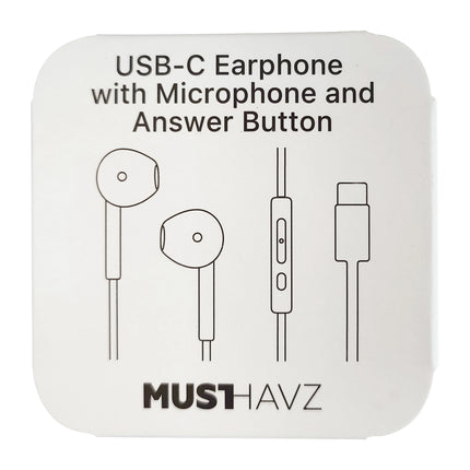 MUSTHAVZ - Earphone - White - In-ear - USB-C (M) image