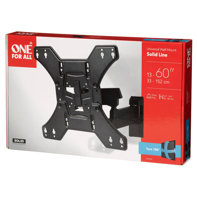ONE FOR ALL - TV wall mount - 13"-60" - Rotatable 180° - WM4451 image