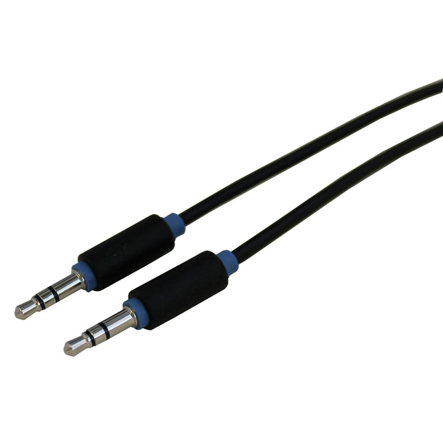 SCANPART - Audiocable - 3.5 mm Jack (Male) - 3.5 mm Jack (Male) - 2.5 m image