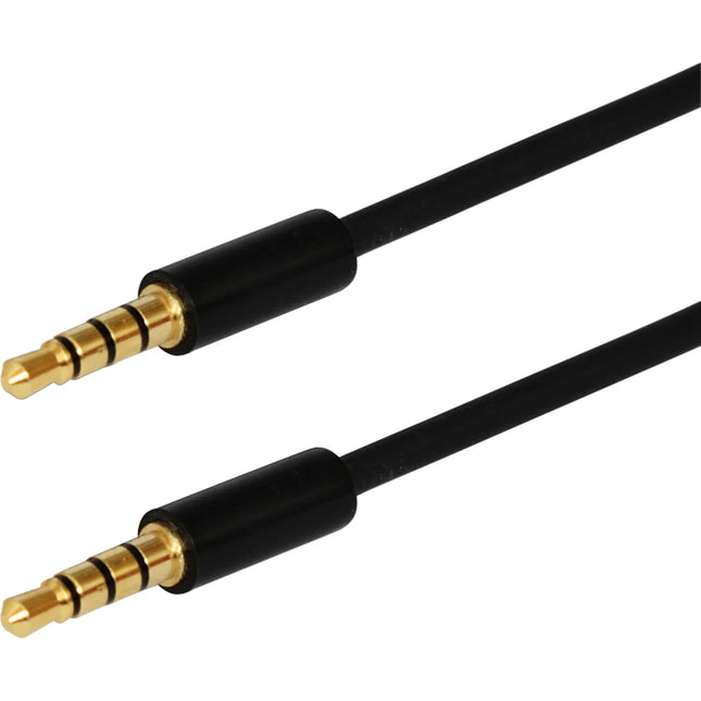 SCANPART - Audiocable - 3.5 mm Jack (Male) - 3.5 mm Jack (Male) - 0.5 m image
