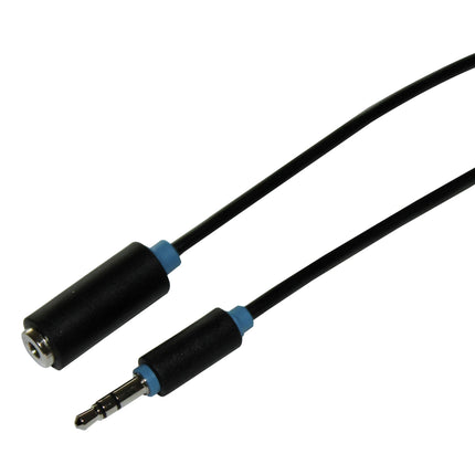 SCANPART - Audio cable - Extension cable - 3.5 mm Jack (Male) - 3.5 mm Jack (Female) - 5.0 m image