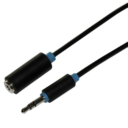 SCANPART - Audio cable - Extension cable - 3.5 mm Jack (Male) - 3.5 mm Jack (Female) - 2.5 m image